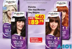 PALETTE GÖZ ALICI RENKLER SAÇ BOYASI